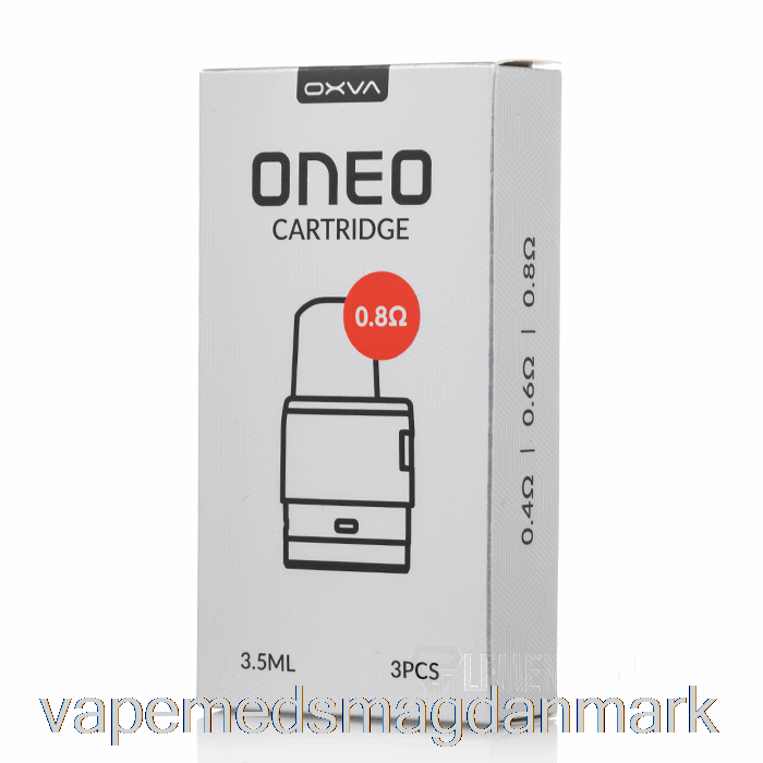 Vape Juice Oxva Oneo Udskiftning Pods 0,8ohm Oneo Pods